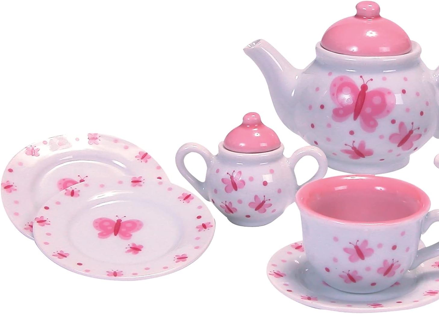 Schylling Butterfly Porcelain Tea Set - Image 3