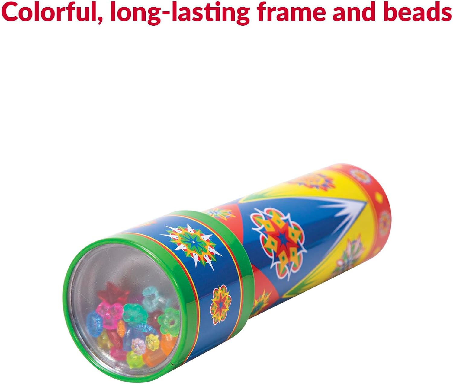 Schylling Classic Tin Kaleidoscope - Fun. Colorful Pattern-Changing Toy - Durable Tin with Multicolored Beads - Ages 3 and Up - One Piece - Image 5