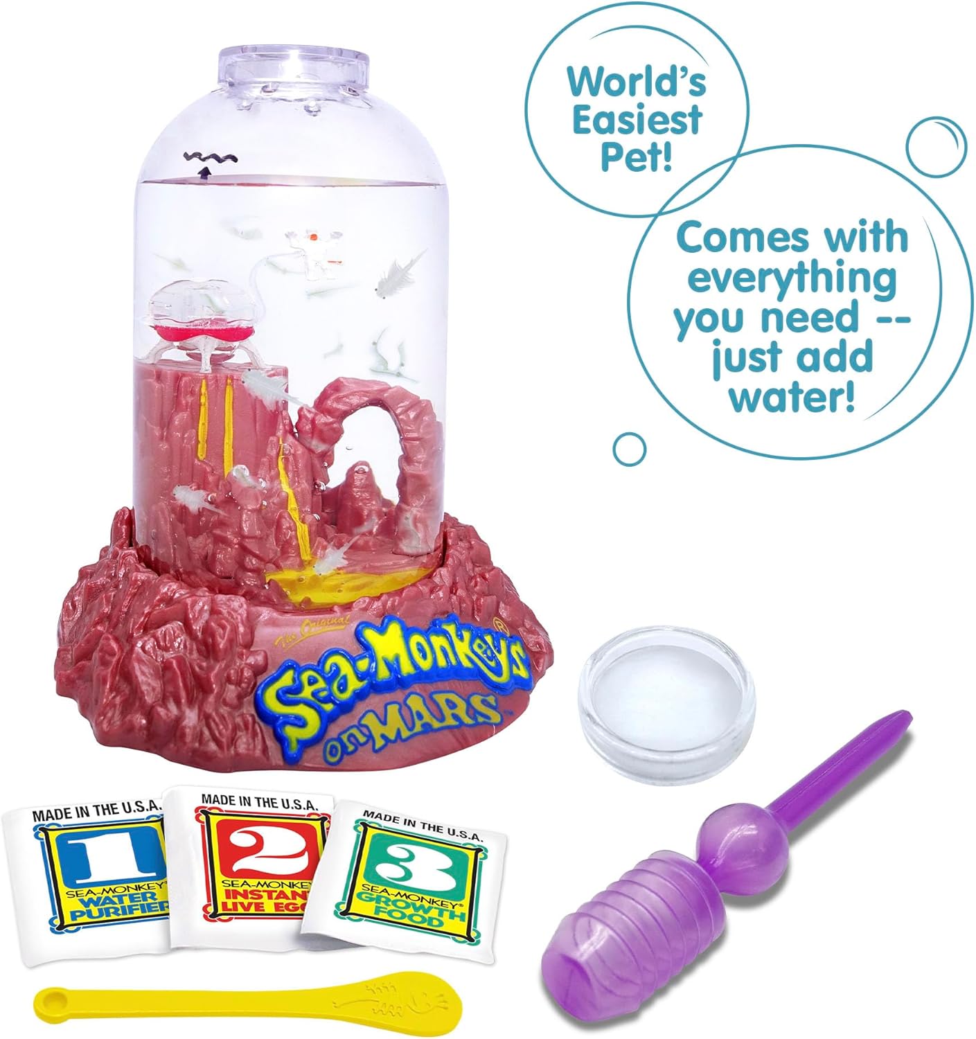 Sea-Monkeys? On Mars - World-s Only Instant Pets? - Ages 6+ (Pack of 1) - Image 3